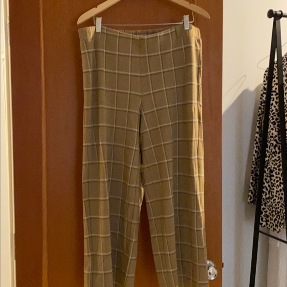 Wide leg crop pants